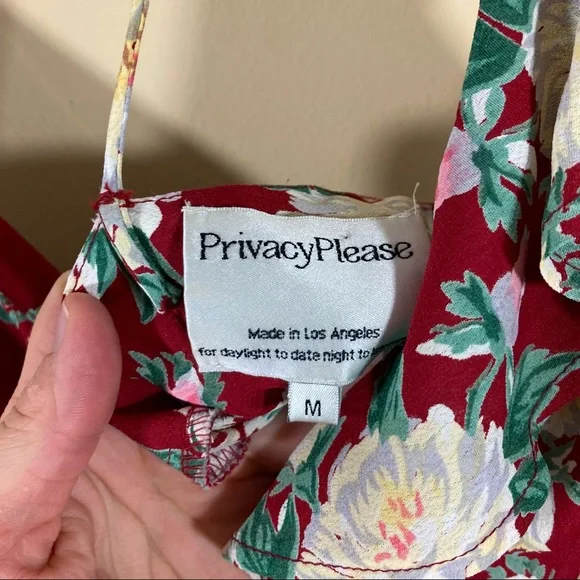 Privacy Please Sigsbee Mini Floral Dress in Celine - Picture 6 of 10